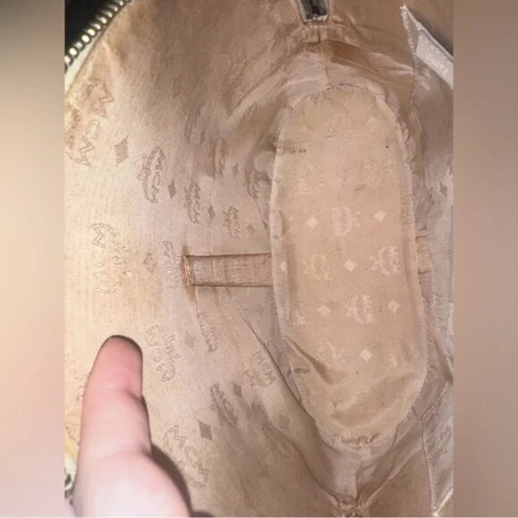 MCM Vintage Leather Top Handle Bag | Off White | Includes Dust Bag EUC - Picture 8 of 8